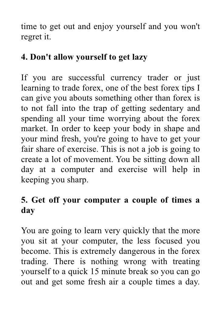 Trade fair talking forex