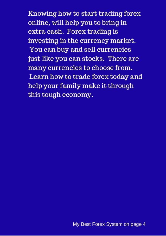 Forex trading for beginners ppt