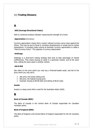 Foirex Guide.pdf Forex Trading Guide by FxPros.net .pdf