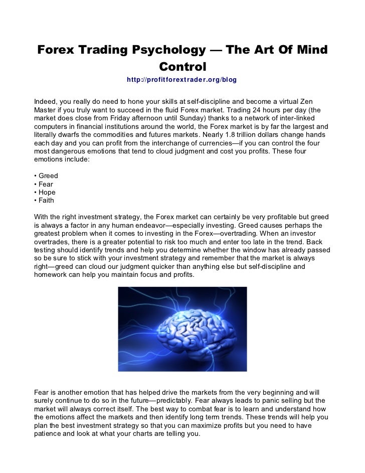 trading psychology forex