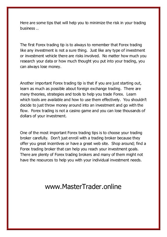 Forex Trading Secrets And Strategies For Beginners - 