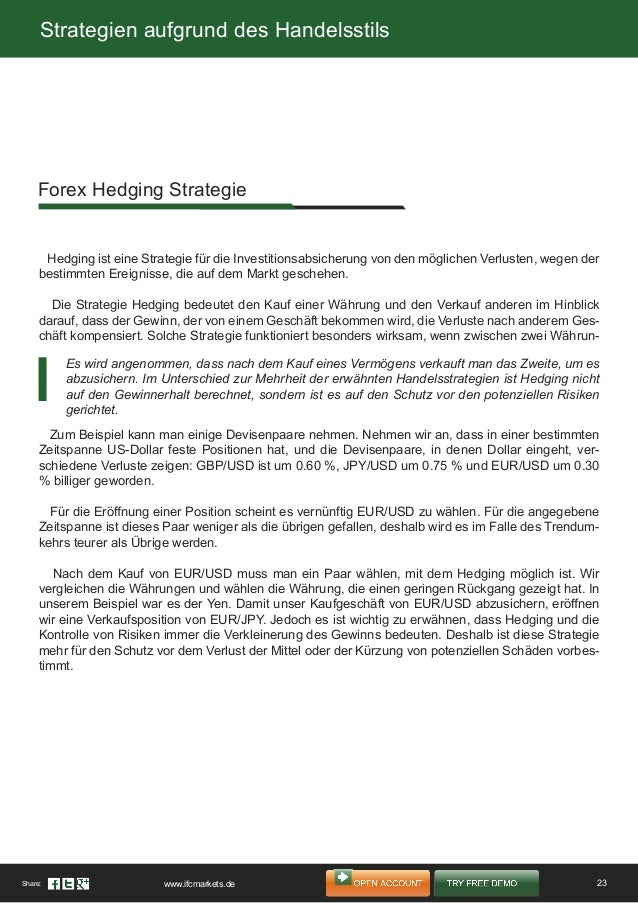 Forex trading strategien