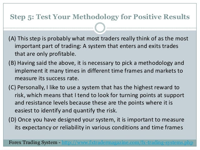 Trading system rules
