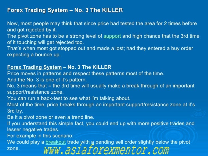 Forex killer system