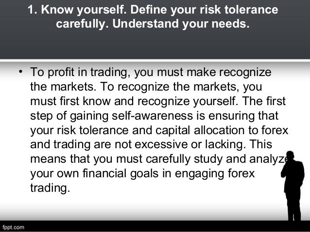 Tips toward being a successful forex trader