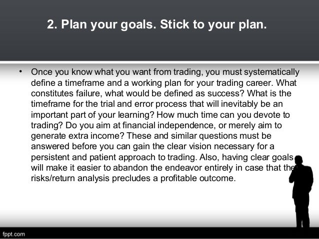 I want to be a successful forex trader