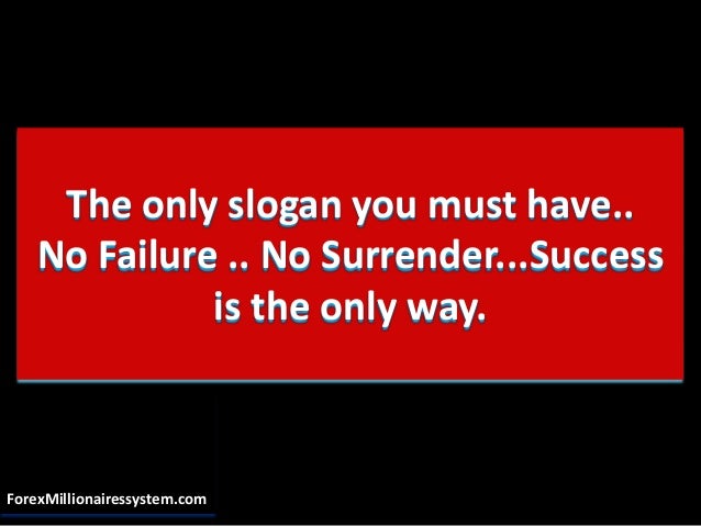Forex slogan