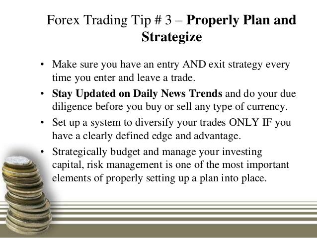 Plan your forex exit strategy