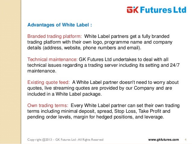 Forex white label