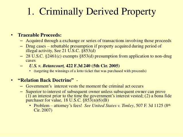 Relation Back Doctrine Real Property Relation Back Doctrine Real Property