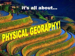 Geography - 5 themes of georaphy