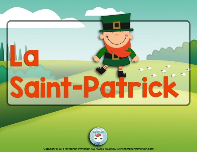 st patrick day histoire