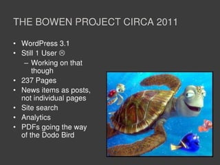 For fun and profit - PSU 2011