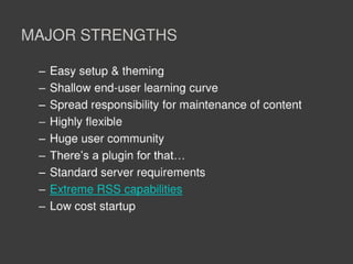 For fun and profit - PSU 2011