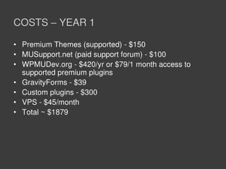 For fun and profit - PSU 2011