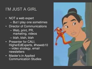 For fun and profit - PSU 2011