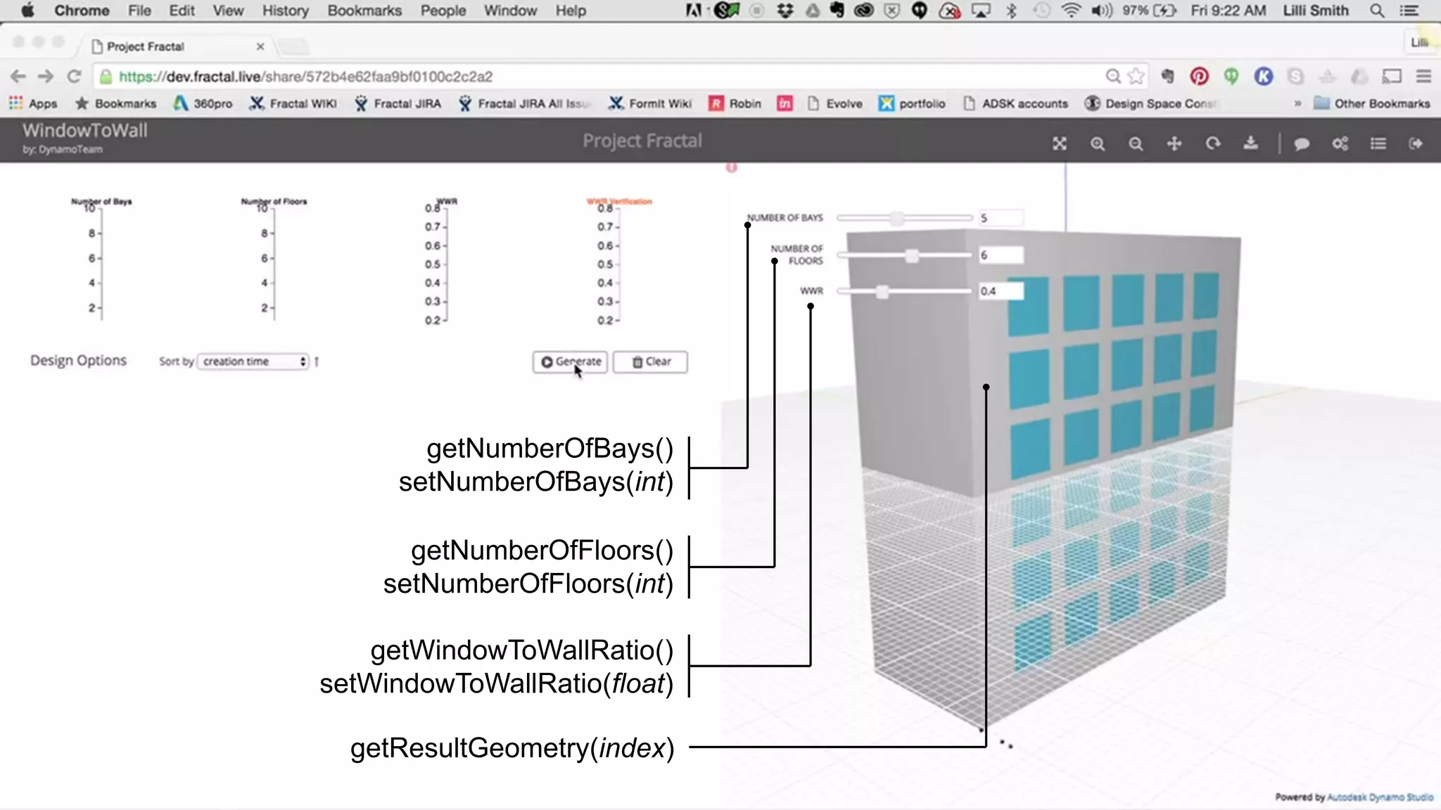 getResultGeometry(index)
getWindowToWallRatio()
setWindowToWallRatio(float)
getNumberOfFloors()
setNumberOfFloors(int)
getNumberOfBays()
setNumberOfBays(int)
 