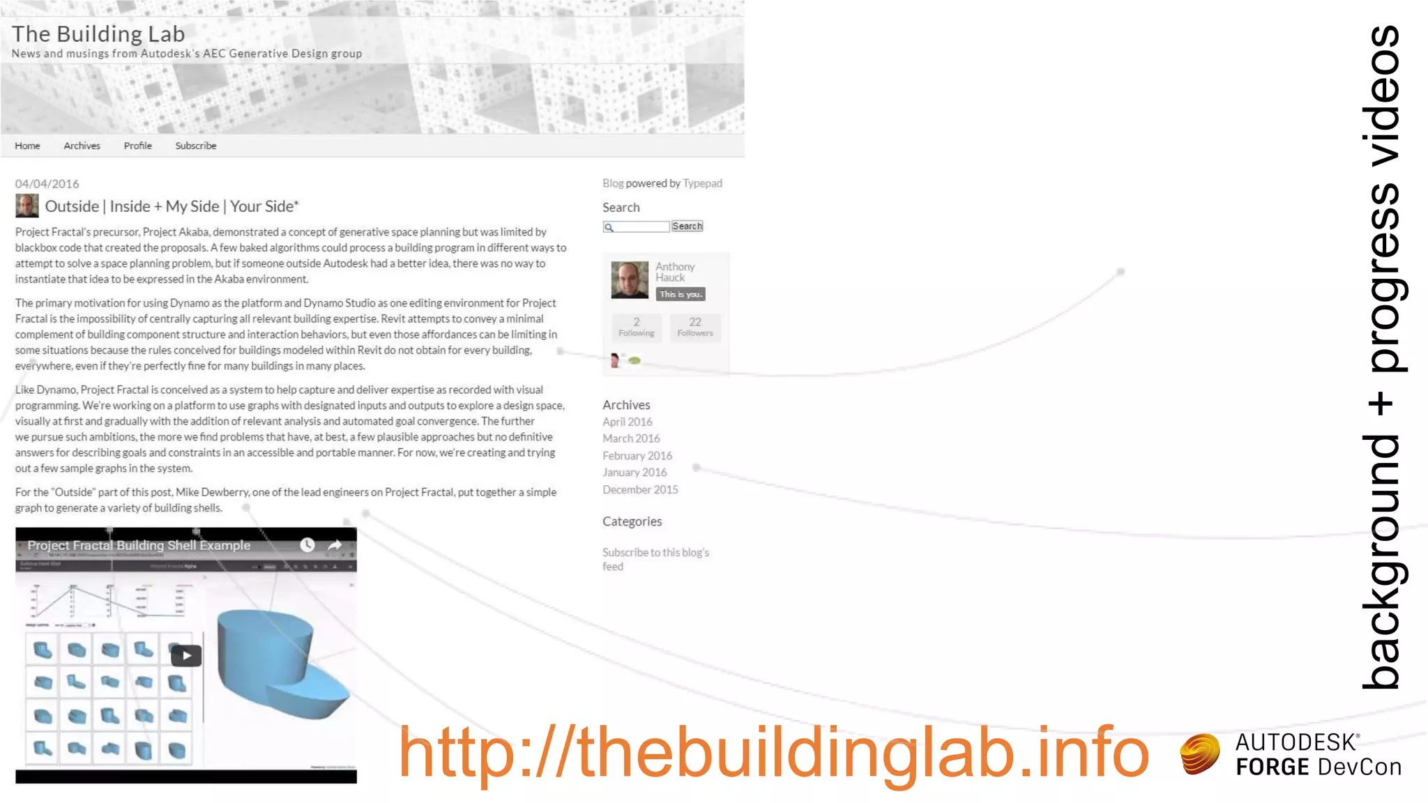 background+progressvideos
http://thebuildinglab.info
 