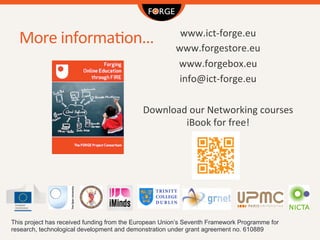 About FORGE presentation | PDF