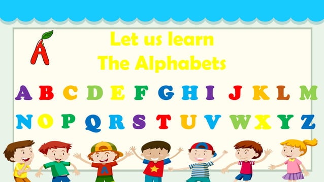 Learning the alphabet for young kids aged 3-6 | PPT