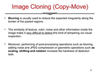 Digital Image Forgery | PPT