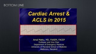 Forget ACLS Guidelines when dealing with PEA Part2