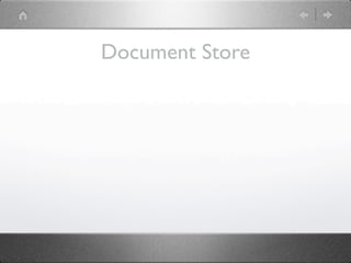 Document Store
 