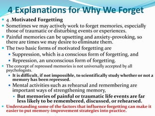 Forgetting Practice Forgetting | PPTX