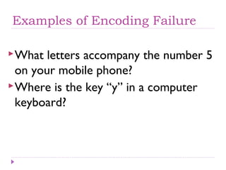 Forgetting and Remembering | PPT