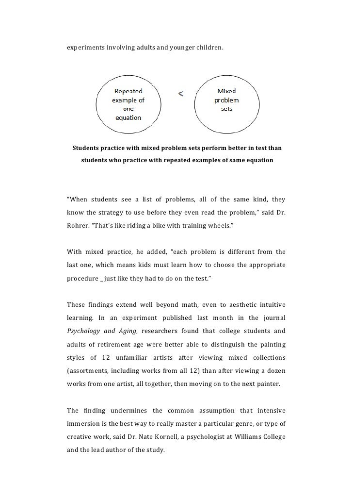 Forget what you know about good study habits answers key image