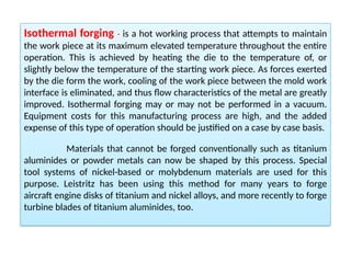 Safety in forging operation. 1. FORGING OPERATION 2. DIFFERENT FORGING ...