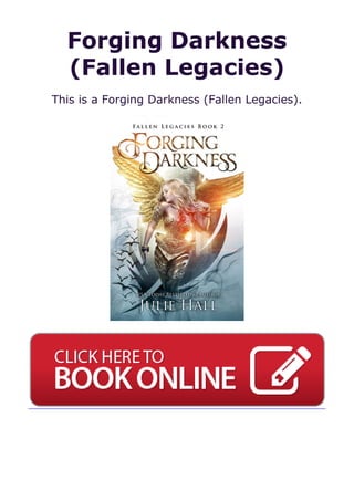 Forging Darkness
(Fallen Legacies)
This is a Forging Darkness (Fallen Legacies).
 