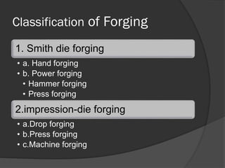 Forging by vamja | PPTX