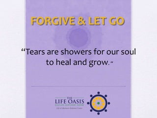 “Tears are showers for our soul
to heal and grow. “
 