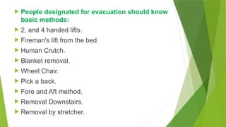 Stretcher Method Comprehensive Fire Safety and Evacuation Procedures in Multi-Storey ...