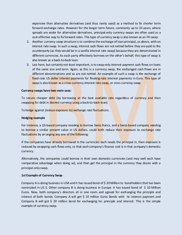 Foreign exchange notes