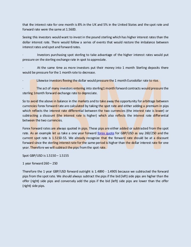 Foreign exchange notes