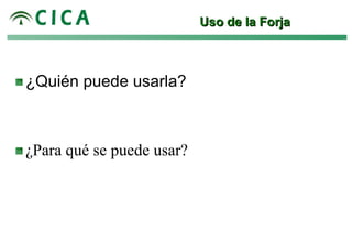 Forja Universitaria de RedIRIS