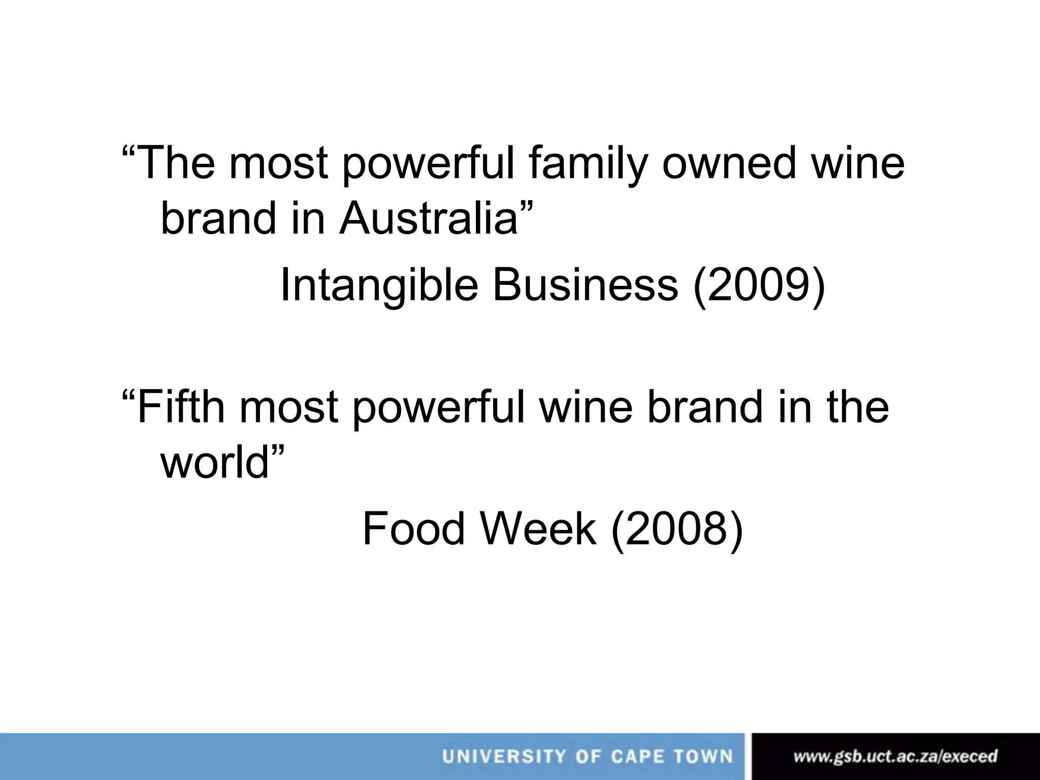 Red and Blue Ocean StrategyRed Ocean StrategyCompete in existing market spaceBeat the competitionExploit existing demandMake the Value/Cost trade-offAlign the whole system of a company’s activities with its strategic choice of quality differentiation or low costBlue Ocean StrategyCreate uncontested market spaceMake competition irrelevantCreate & capture new demandBreak the Value/Cost trade-offAlign the whole system of a company’s activities with its strategic choice of quality differentiation and low cost