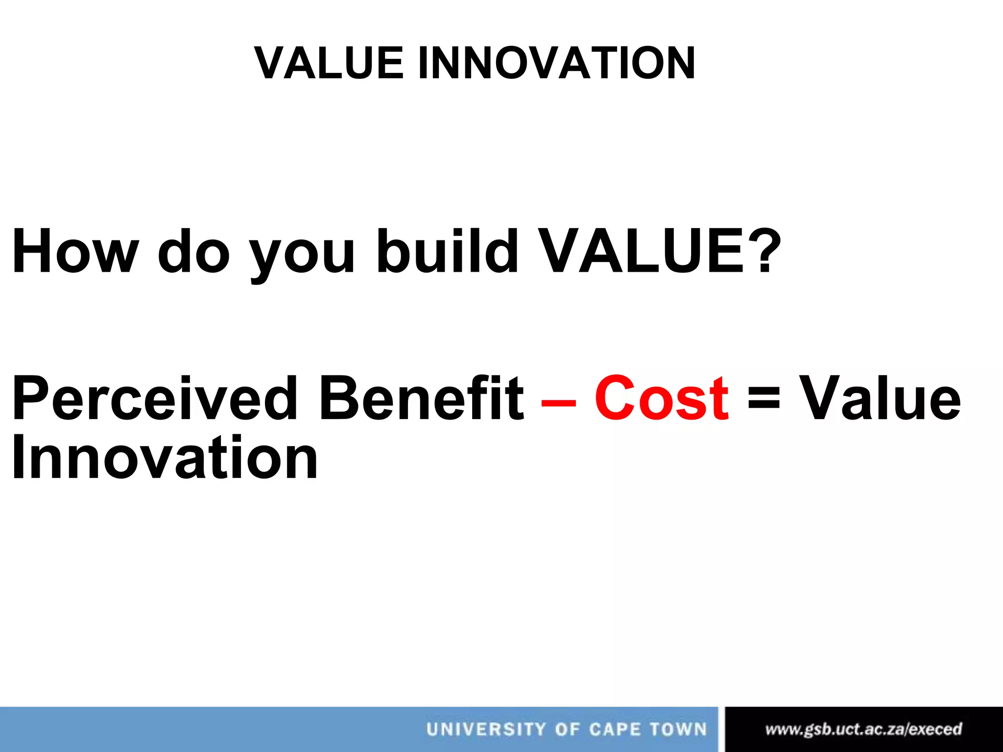 Four Actions Framework(Kim & Mauborgne, 2005)