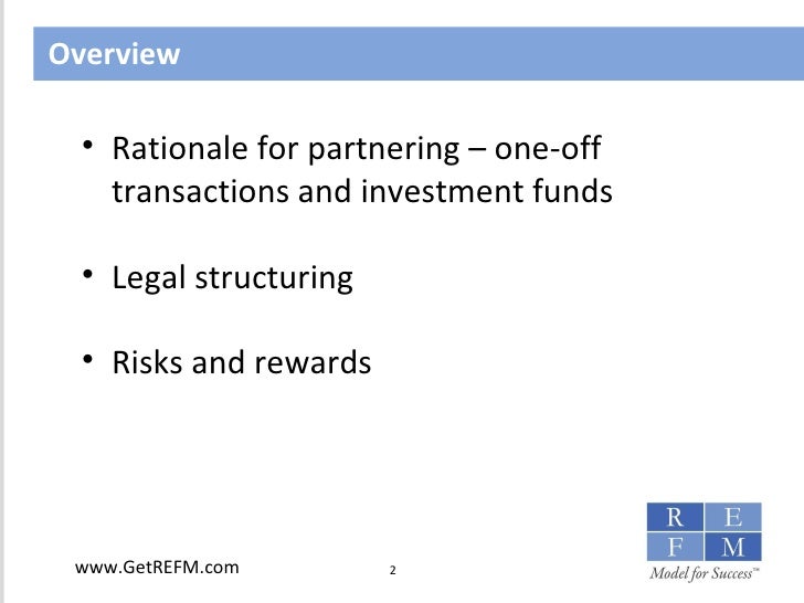 Real Estate Joint Venture Partnerships Basics