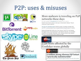 P2P: uses & misuses
 