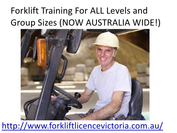 Forklift Licence Victoria