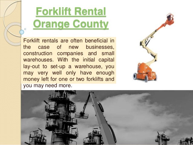 Forklift Rental San Diego