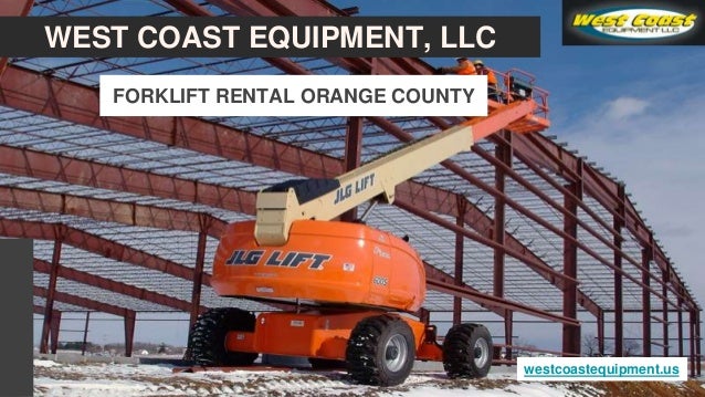 Forklift Rental Orange County