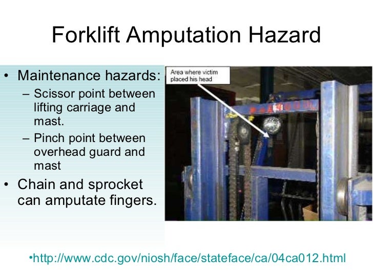 Forklift safety
