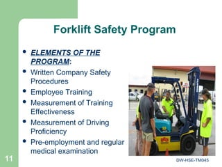 Forklift Safety training for industrial users.ppt