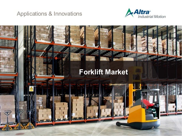 Forklift Market Applications Innovations