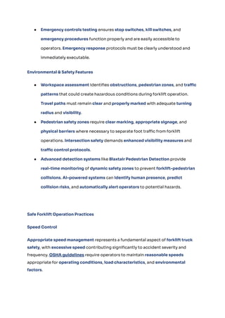 Forklift Truck Safety Guidelines to Prevent Workplace Accidents ...