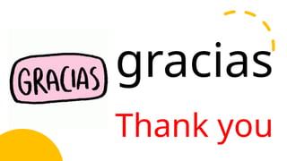 gracias
Thank you
 